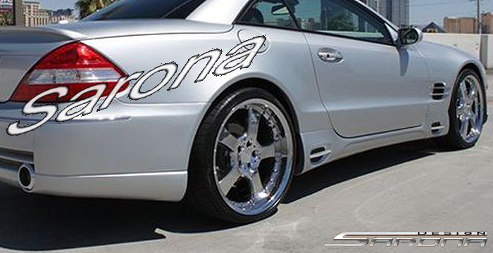 Custom Mercedes SL Side Skirts  Convertible (2003 - 2012) - $590.00 (Part #MB-017-SS)